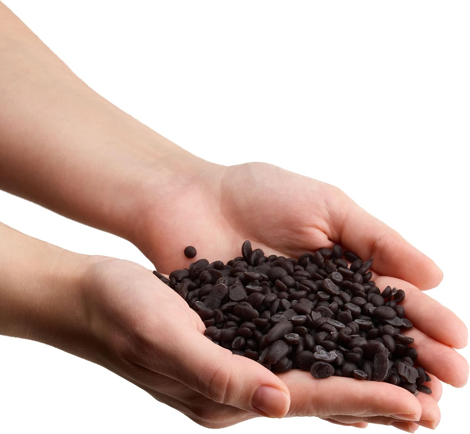 PureHive Beeswax Black Pellets 1 lb | 100% Pure Natural Beeswax for Candle Making, DIY Candles, Wax Melts & Crafts