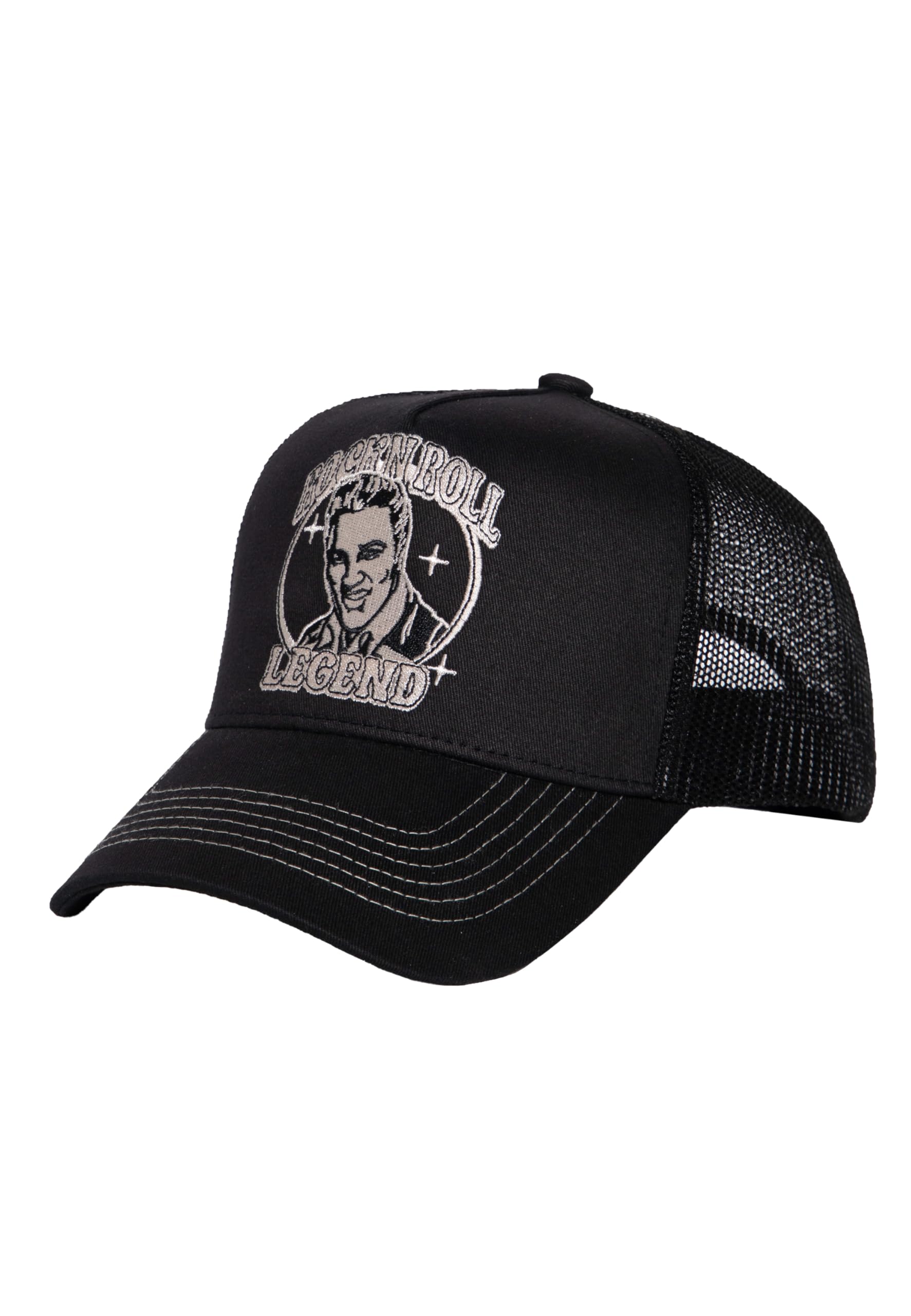 King Kerosin Gorra De Camionero Para Hombre · Gorra · Parche · Bordado · Statement · Snapback · Malla · Vintage · Retro · USA · Oldschool · Colorblocking · Ajustable · Lucky Bastard