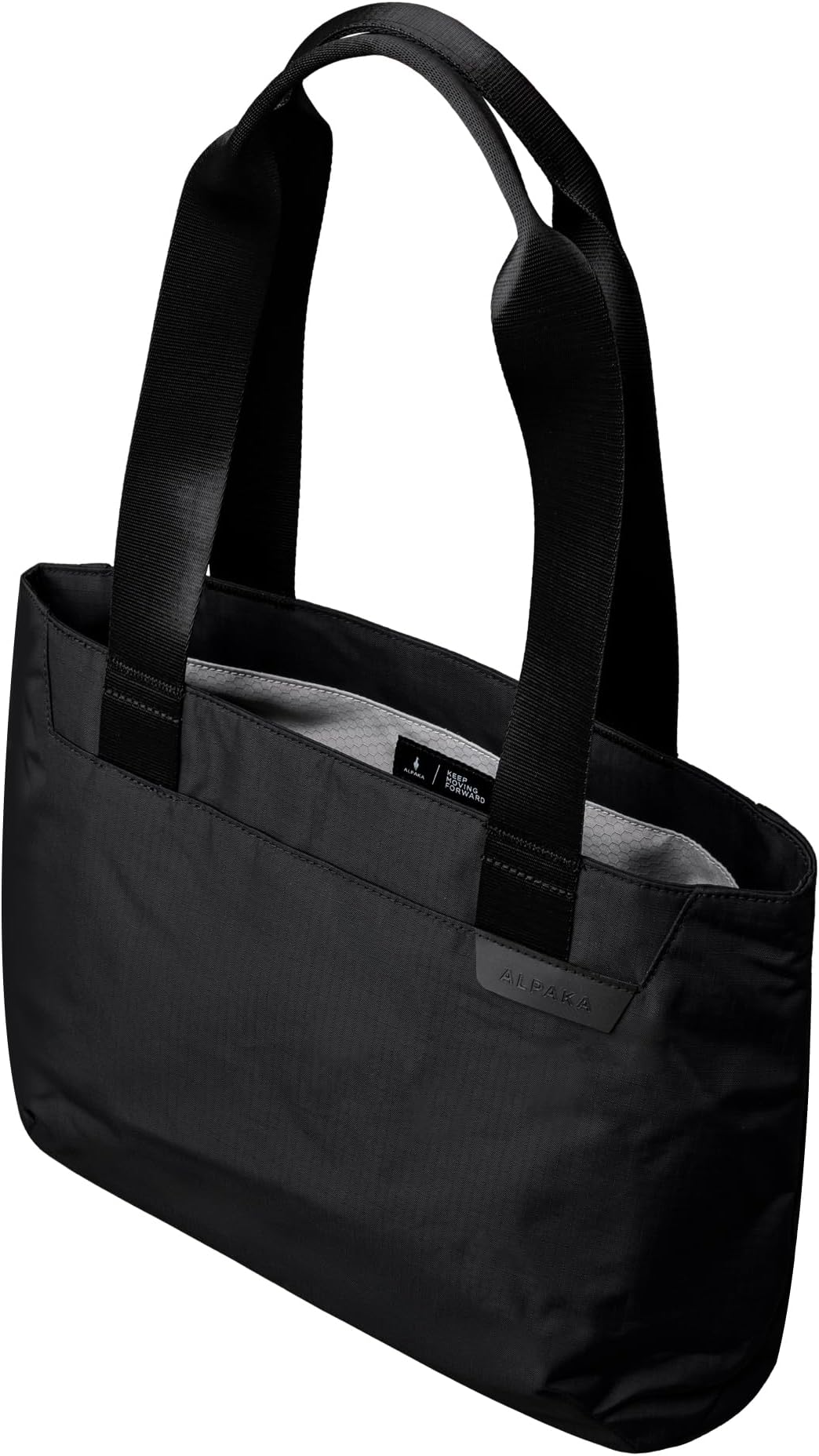 Elements Tote โ Laptop Tote Bag with Semi-padded Sleeve Fits 16", Business Work Tote Bag, Magnetic Closure, Internal Bottle Holders, Water-Resistant Fabric