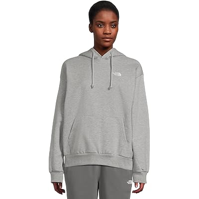 The North Face Evolution Embroidered Oversized Hoodie tnf pale grey heather