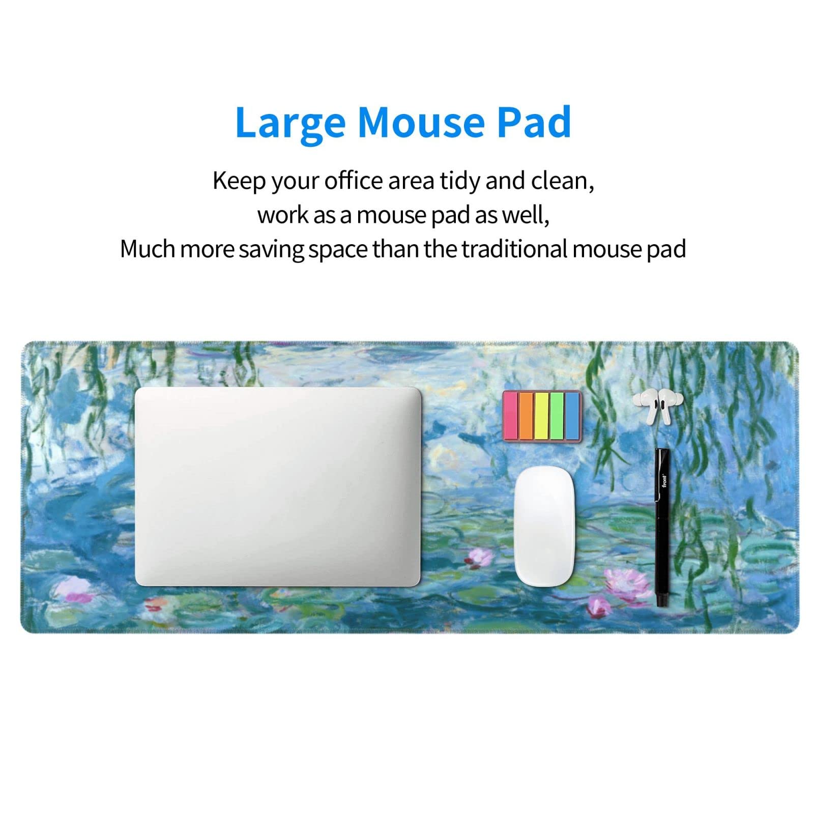 Kawaii Cat Customised Mouse Pad Gaming Table Mat Stitched Edge Rubber Extended Mousepad Large - View #8