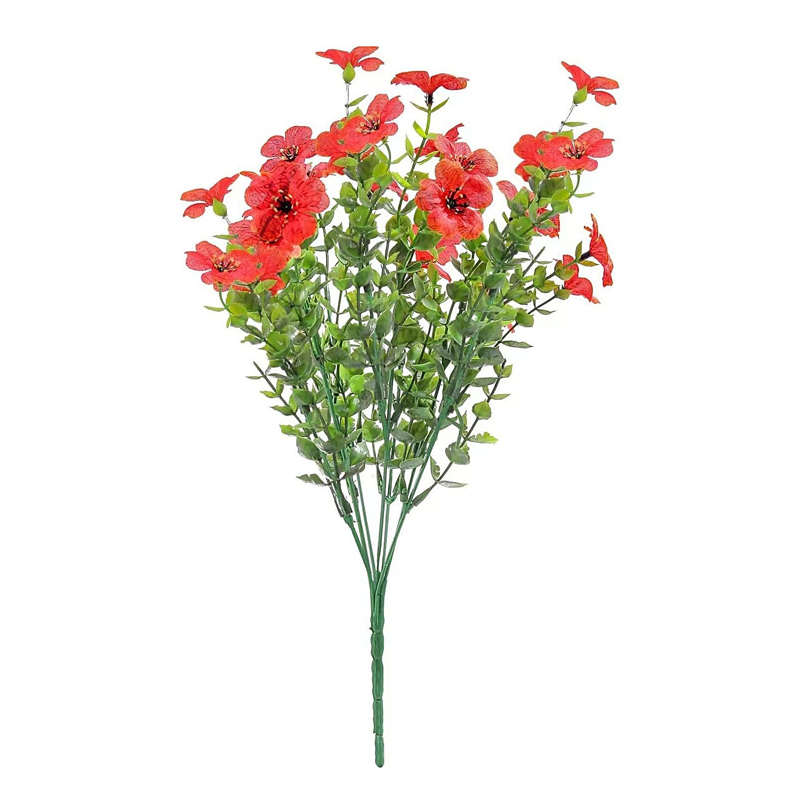 alloneslife Artificial Flower Floral Arrangement for Living Room Bedroom Tabletop Display Wedding Backdrops Decoration Party Deck Flowers
