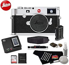 Leica M10 Digital Rangefinder 24MP Camera 20000 (Silver) Bundle w/64GB SDXC Memory Card - coolthings.us