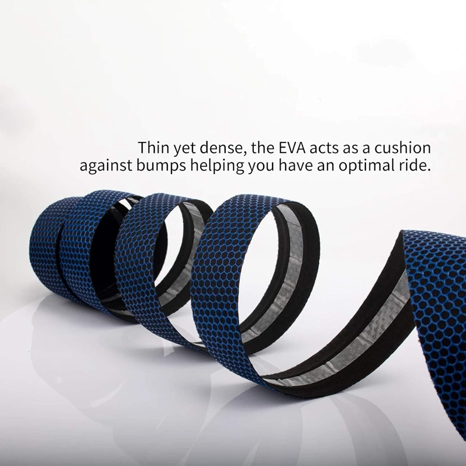 Handlebar Tape Road Bike Handlebar Tape Anti-Slip Silica Gel EVA Shock Absorption Cycling Bar Tape Bicycle Accessories(Orange)