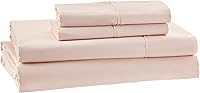 Vista 42 de Yaxa Aware Juego de fundas de almohada 100% algodón orgánico de 300 hilos, color rubor, estándar, paquete de 2, 32 x 20 pulgadas