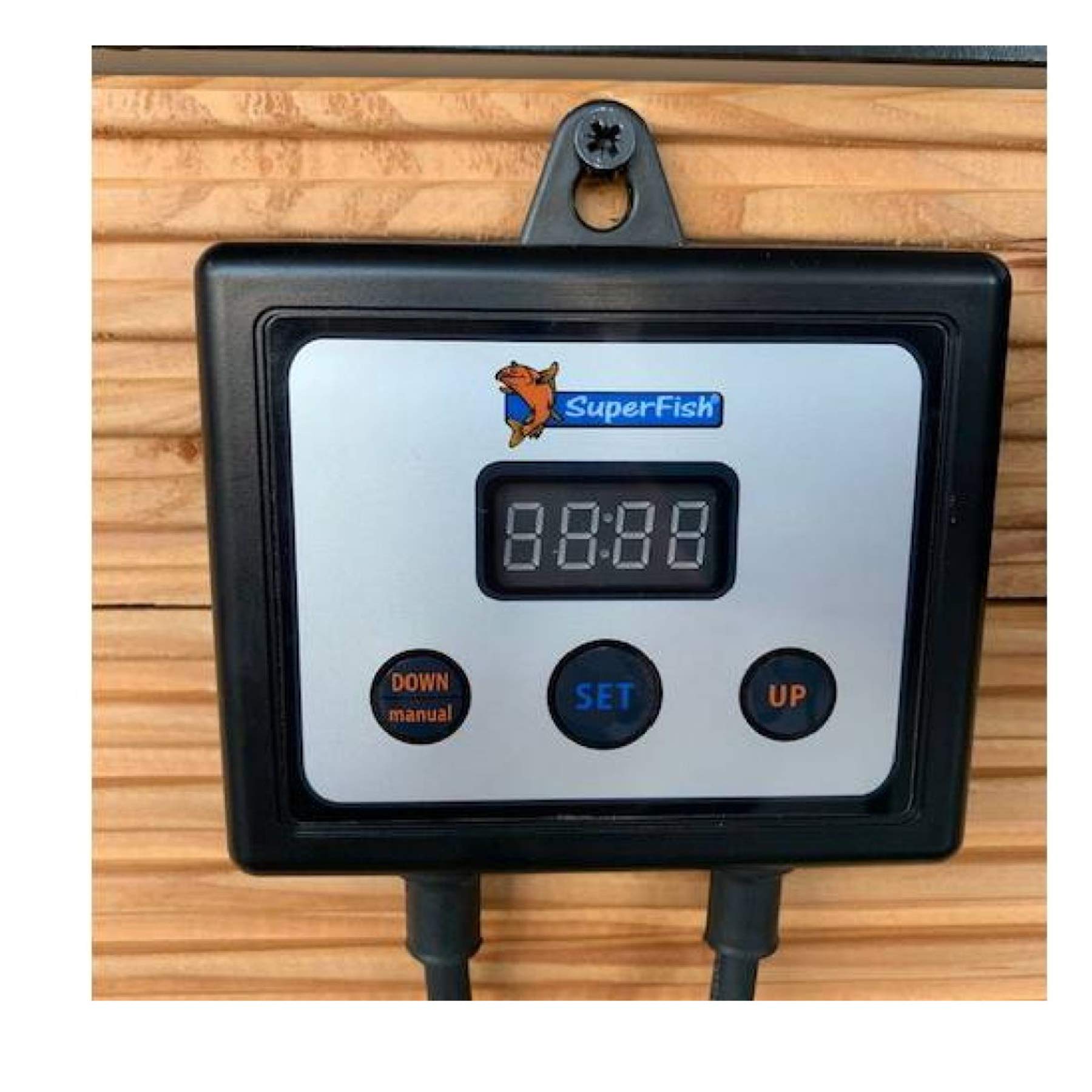 Superfish MANGIATOIA Alimentatore DISTRIBUTORE Automatico per Carpe Koi Pesci LAGHETTO 7 L