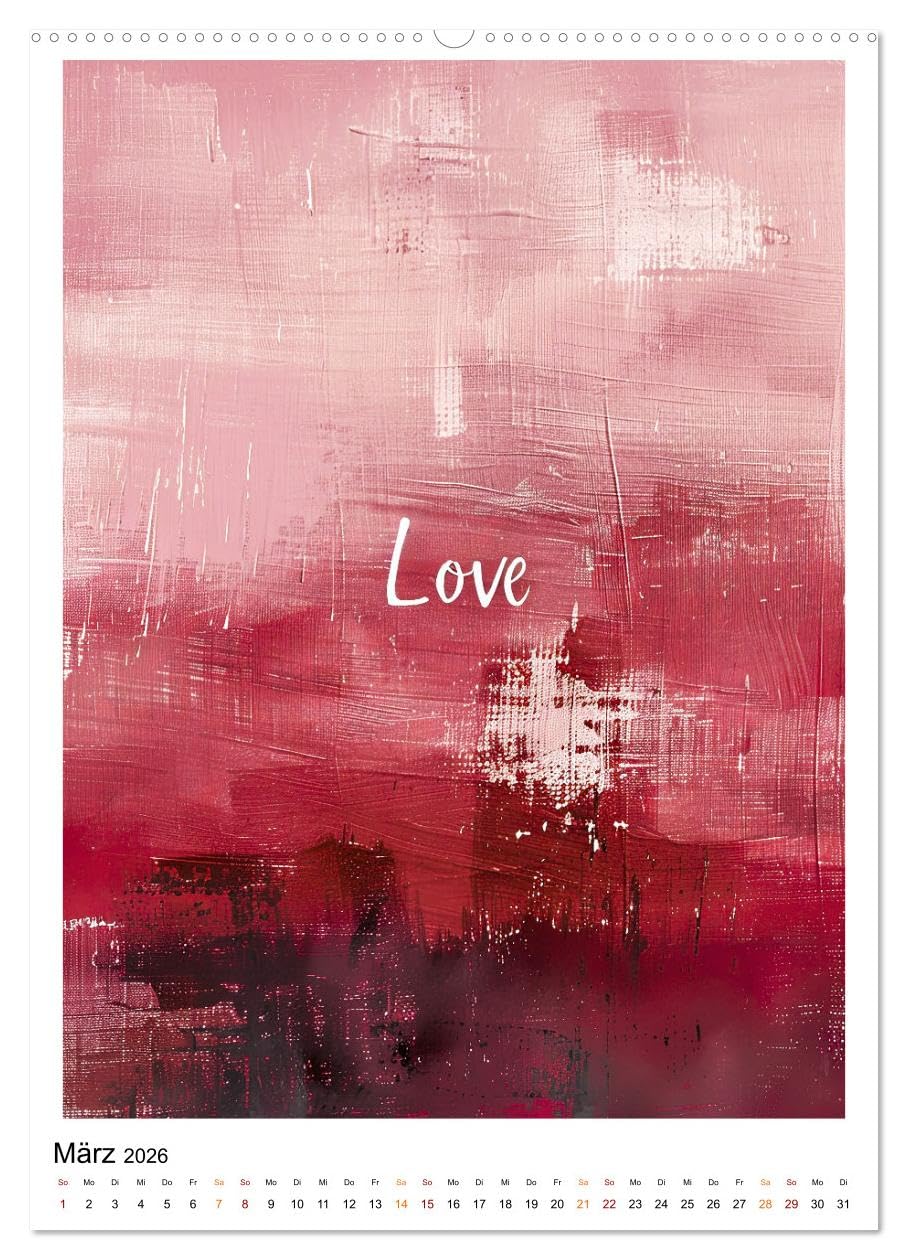 Liebe - sag ja (hochwertiger Premium Wandkalender 2026 DIN A2 hoch), Kunstdruck in Hochglanz: Die Magie der Liebe. (CALVENDO Kunst)