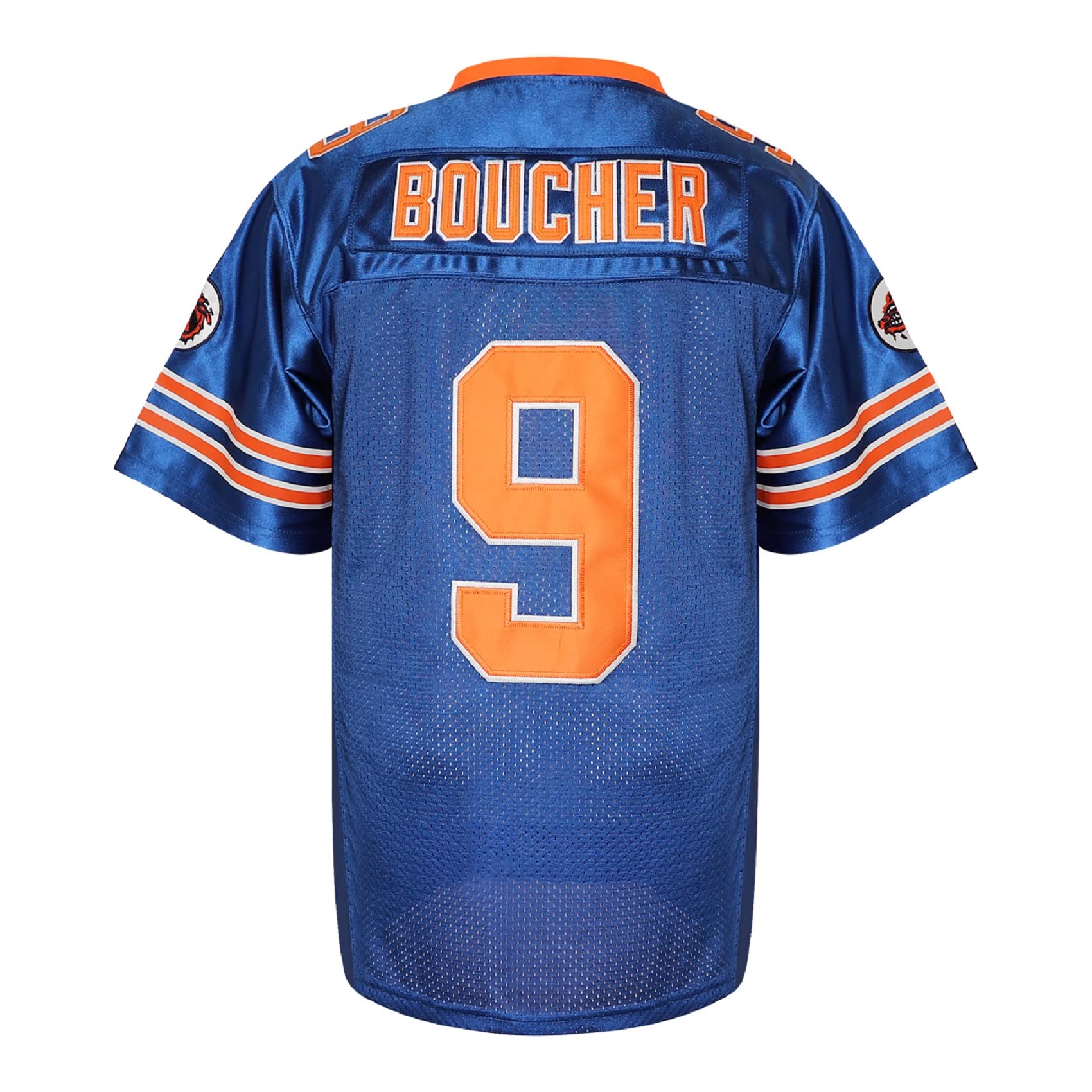 Camiseta de fútbol para hombre 9 Bobby Boucher The Waterboy Mud Dawgs Movie Jersey Adam Sandler