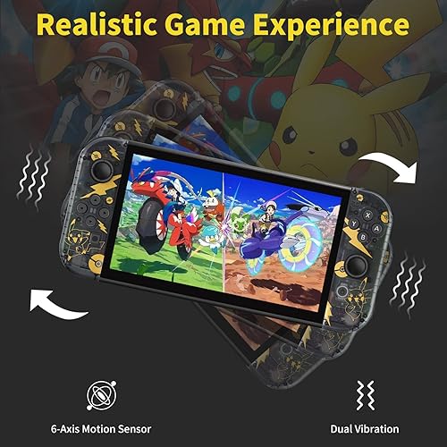 Miniatura 3 de AFMVV Controllers for Nintendo Switch, Switch Controllers for SwitchLiteOLED, Replacement Controller with Dual VibrationWake-upScreenshot