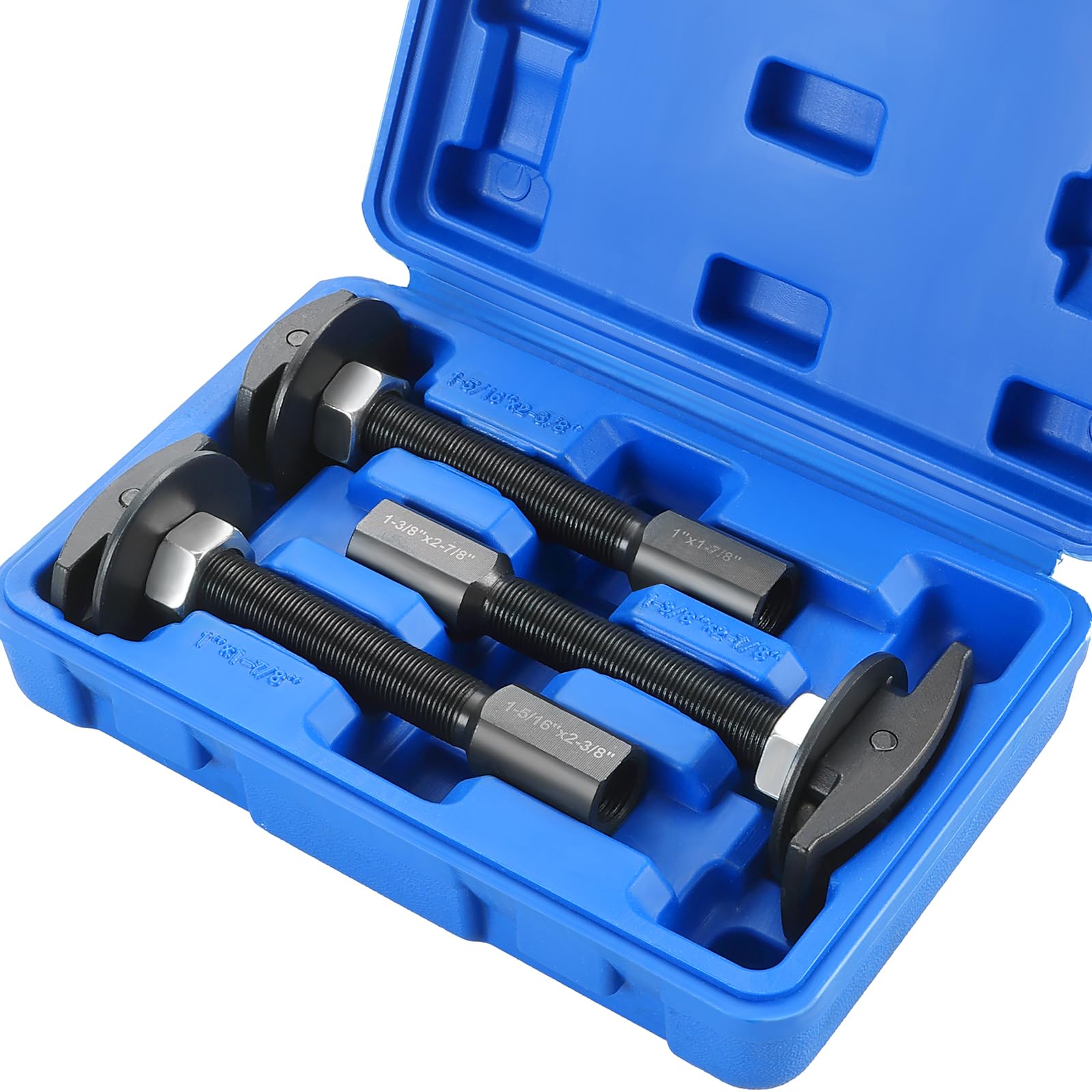 DASBET Juego de extractor de rodamientos de eje trasero, kit de herramientas de extracción de rodamientos de rueda, extractor de cojinetes de buje, herramienta de reparación de rodamientos de eje