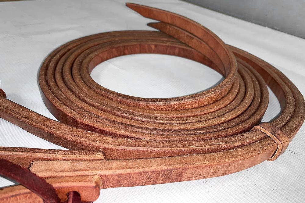 Circle Y Circle Y Tack, HOAK Harness Split Rein-5/8x8' (7385)