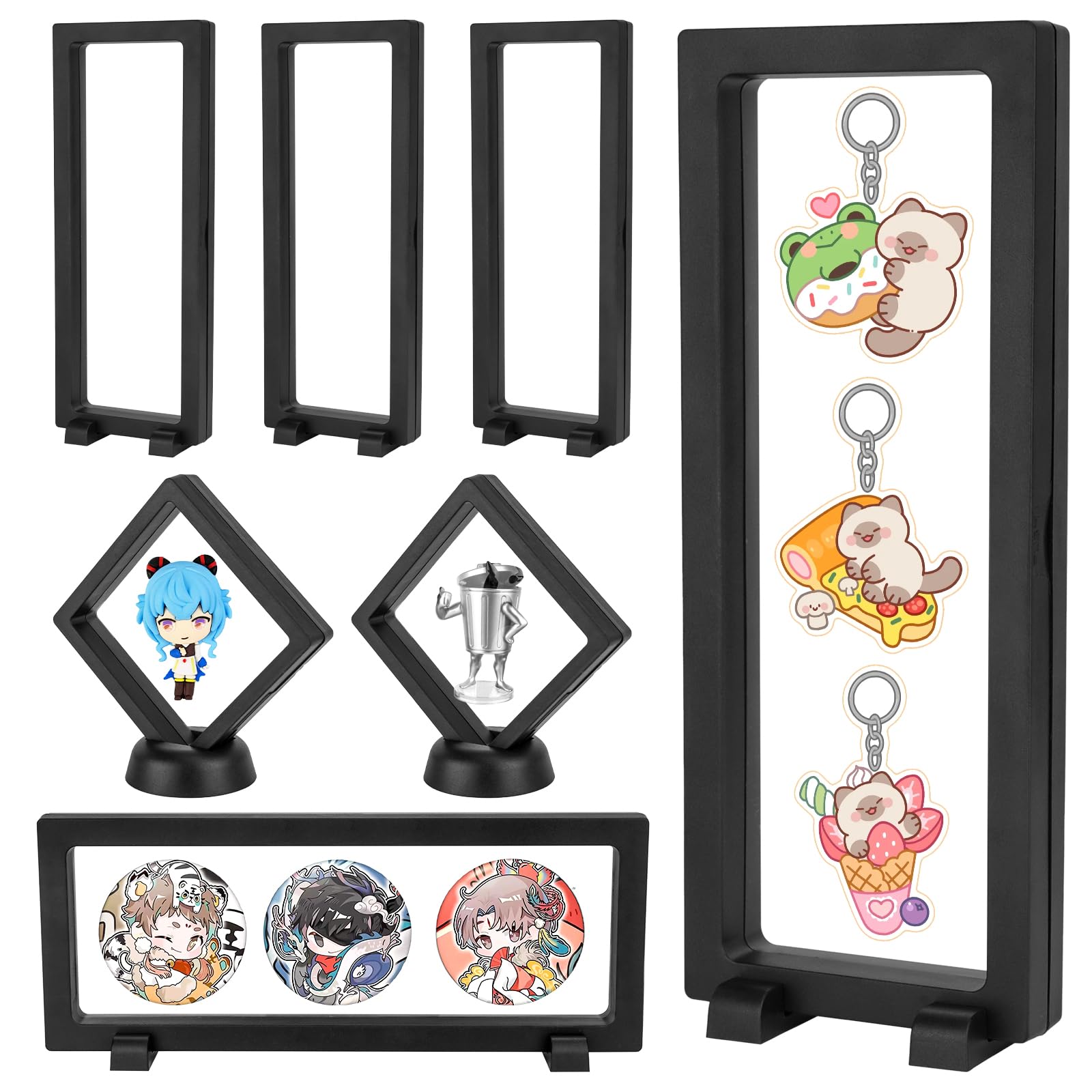 Amazon.co.jp: Homgaty ディスプレイケース アクスタ 収納 【7個セット 