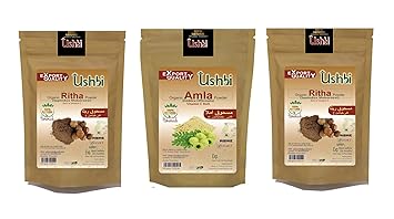 Combo of Amla, Ritha, Shikakai Powder | 100g Each | 100% Pure & Natural | Fresh crops used | Micro fine Texture | For Men & Women 300g