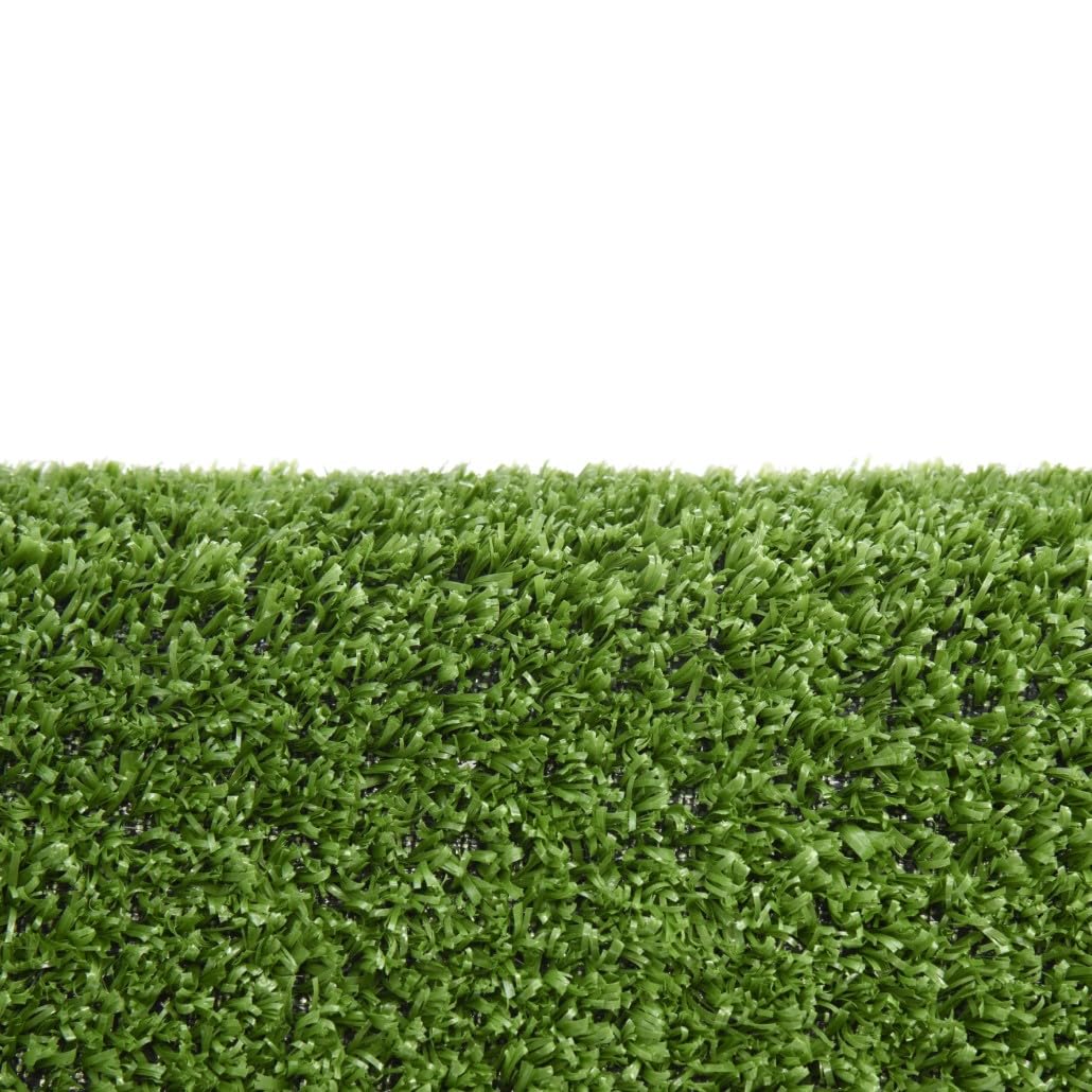 BONERVA Césped Artificial para Terraza 10 mm, Verde, Polipropileno (PP), para Decoración y Tránsito Ligero, Interior y Exterior (2x5 Metros)