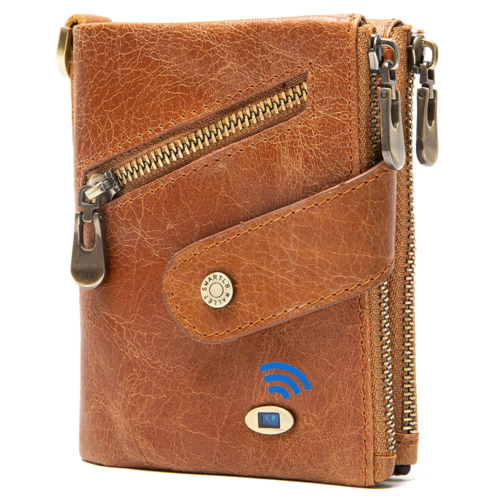 Wallet Tracker with Finders for Anroids, Smart Wallet for Men, Minimalist Credit Card Holder with Gift Box-image-28