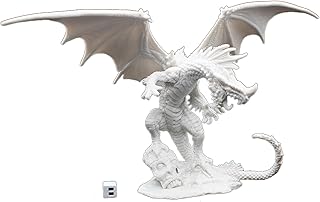 Reaper 89001: Red Dragon - Pathfinder Bones Plastic Miniature