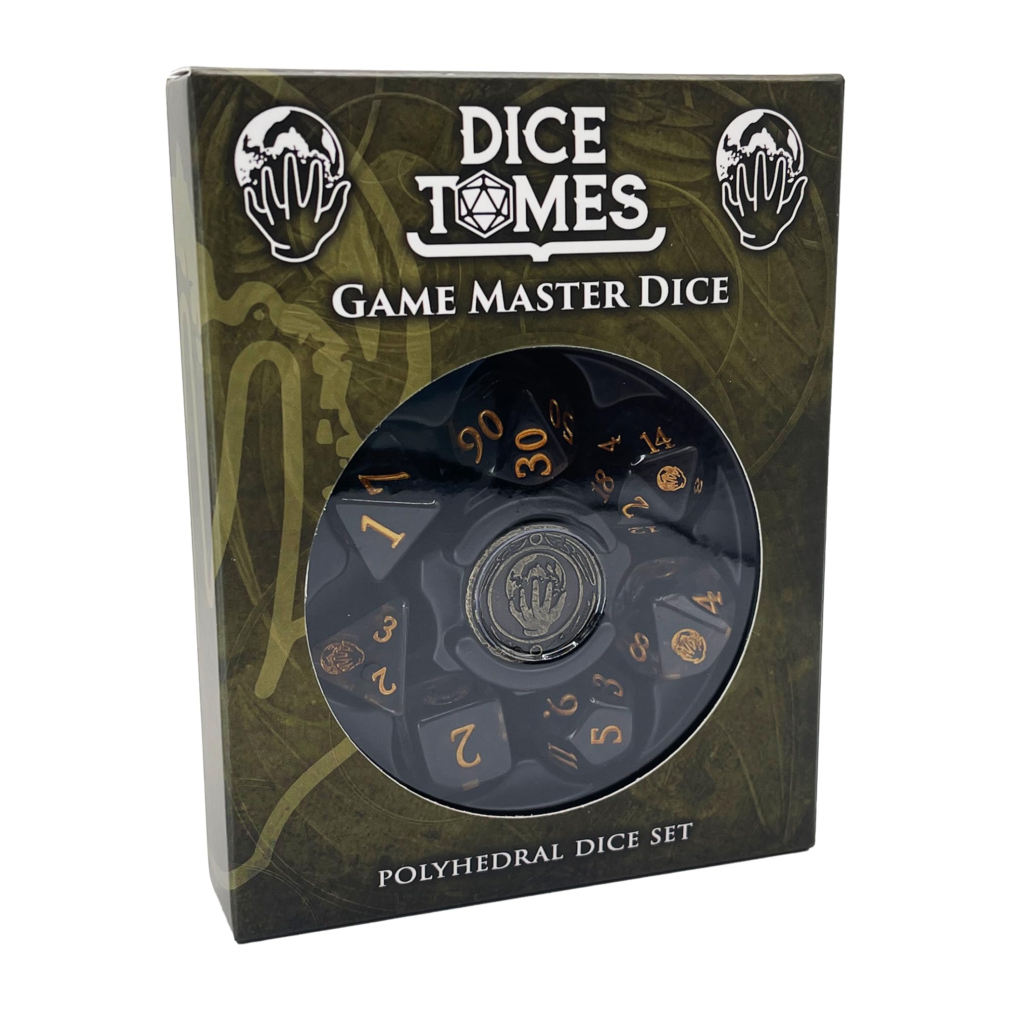 Polyhedral Dice Set - 8pcs Game Master Dice Set for DnD, Pathfinder & Tabletop RPGs