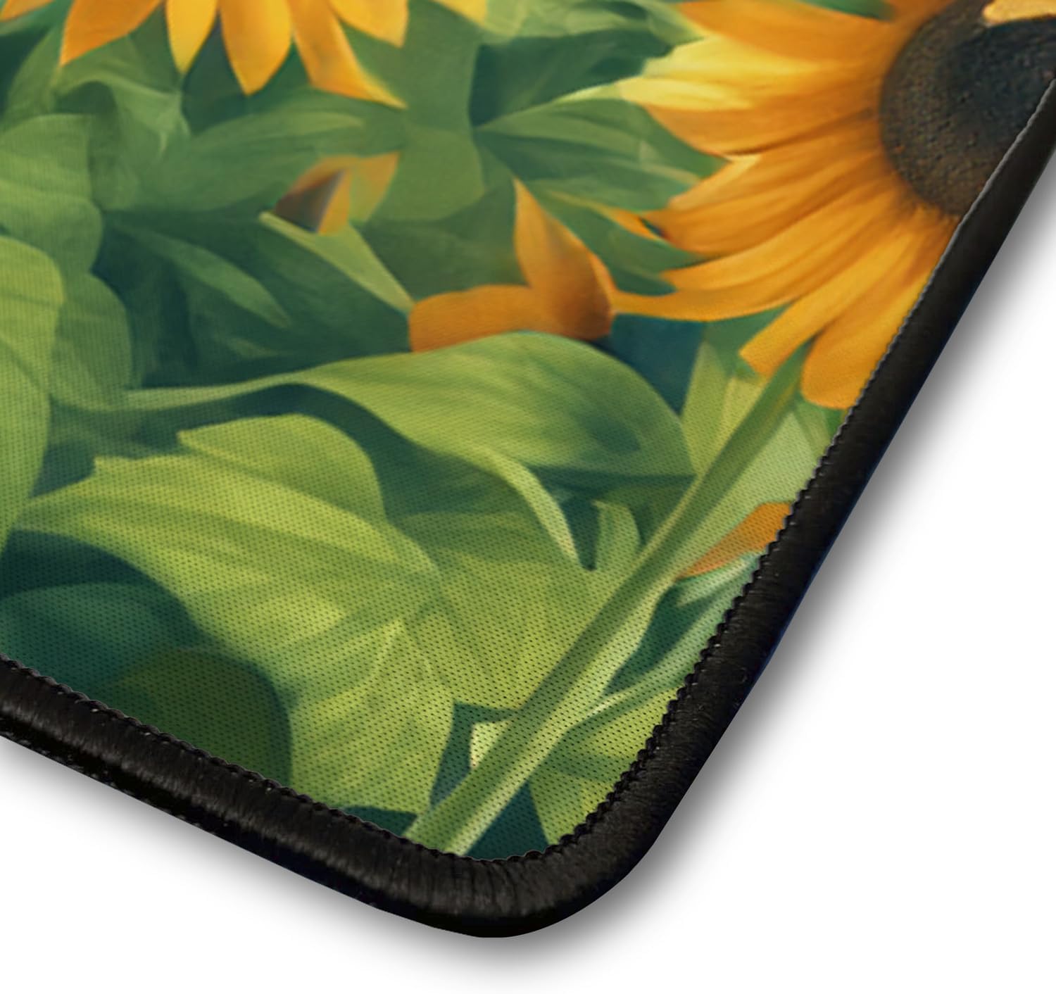 Brittany Spaniel Hello Summer Sunshine Sunflowers Spring Retro Vintage Desk Mat Full Keyboard Mouse Pad Brittany Dog Lover Gifts Idea Large Mousepad - 008