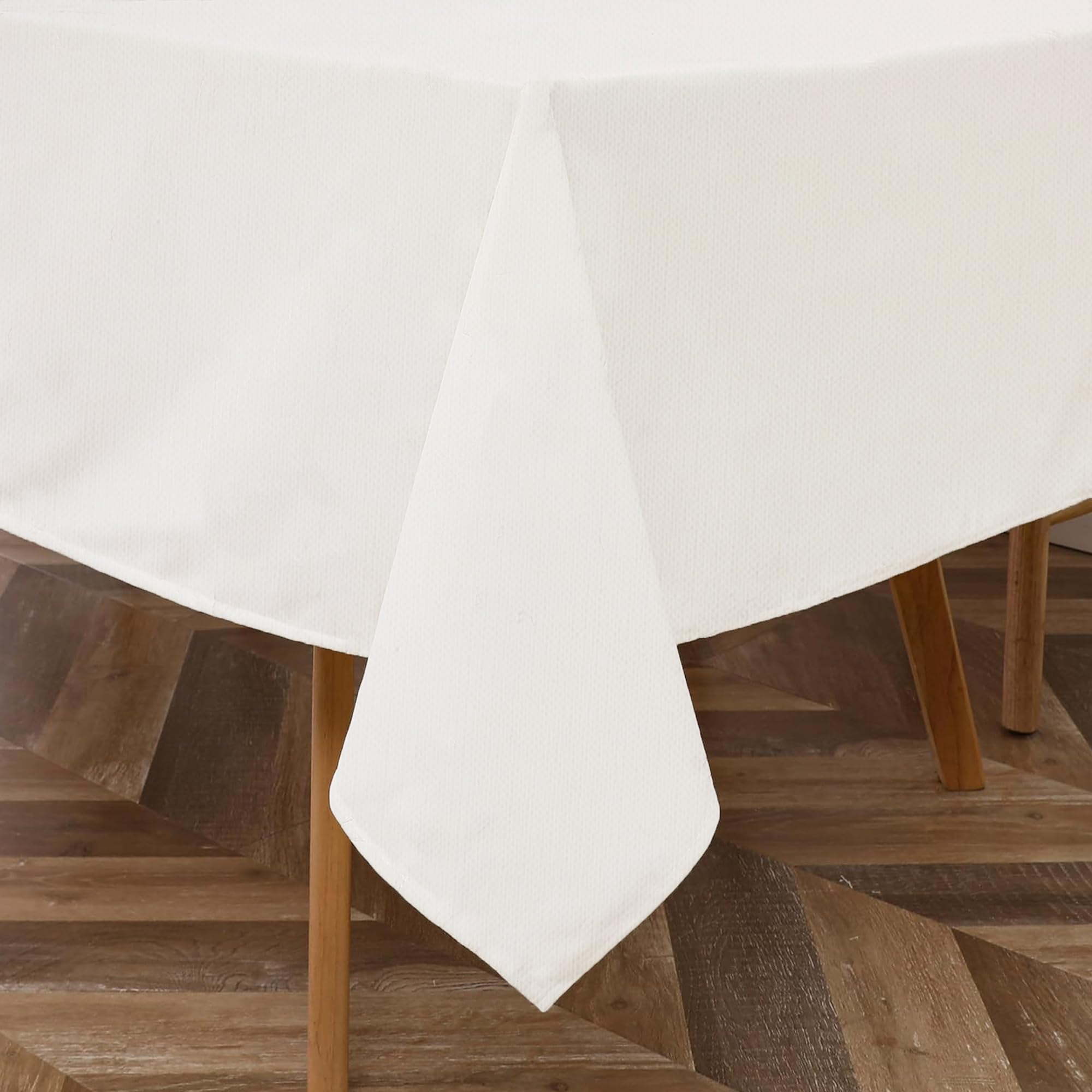 Nappe rectangulaire imperméable et lavable en PVC résistant aux taches