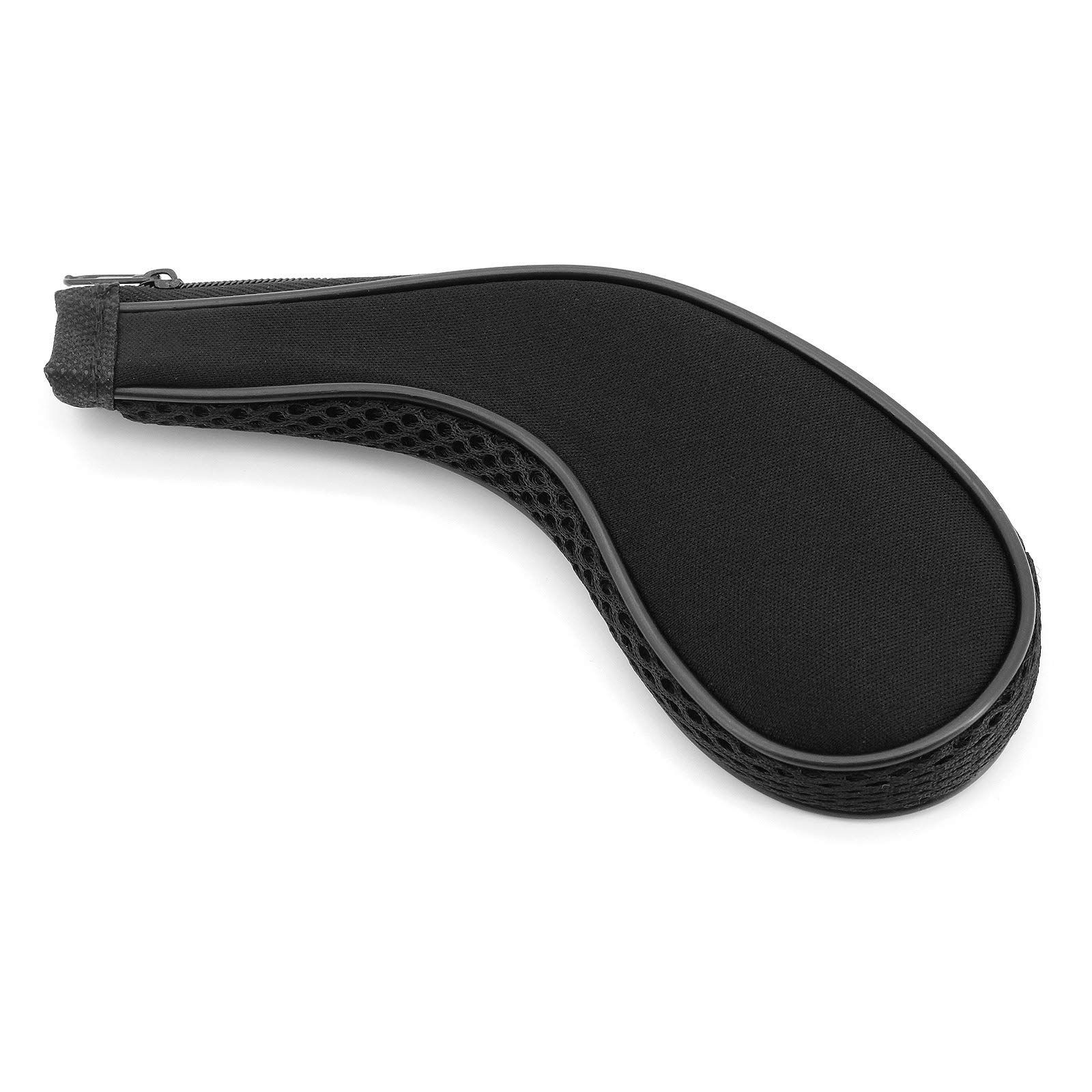Coprimazze da Golf, 10 Pcs Collo Lungo con Cerniera Copri Mazze da Golf Set di Manicotti di Protezione Club Iron Head Covers Putter Set