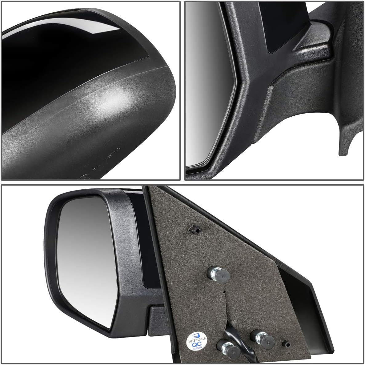 Auto Dynasty NI1320227 OE Style Powered Driver Left Side View Door Mirror Compatible with Versa 12-14