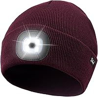 Vista 74 de Etsfmoa Gorro unisex con la luz, regalos para hombres, papá, padre, gorras recargables por USB