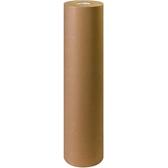 BOX USA BKP3640V Virgin Paper Rolls, 40#, 36