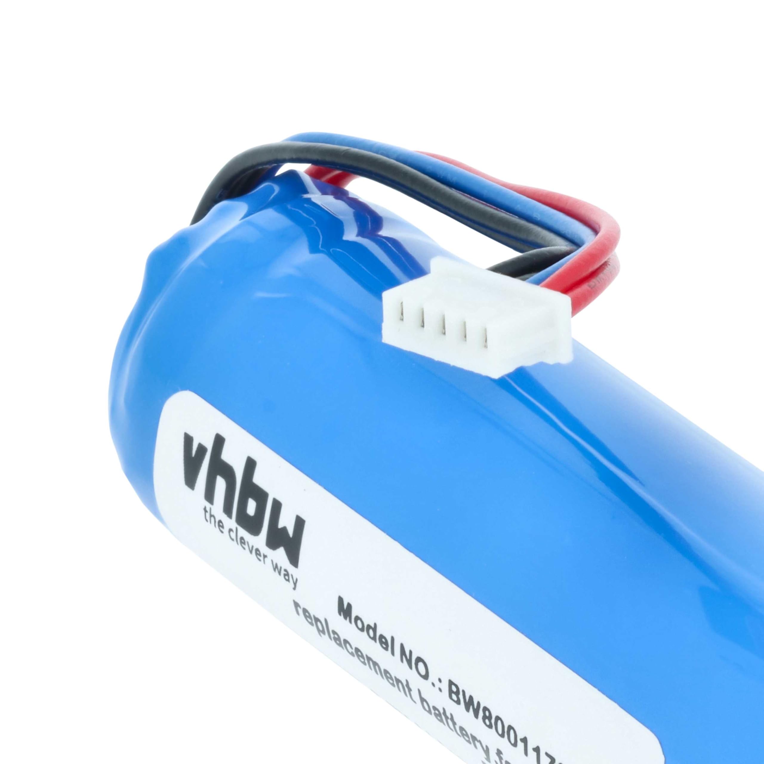 vhbw Batterie Compatible avec Datalogic QuickScan QBT2400 | QBT2430, QBT2131, QBT2101 scanner de code-barre POS (1600mAh, 3,7V, Li-ion)