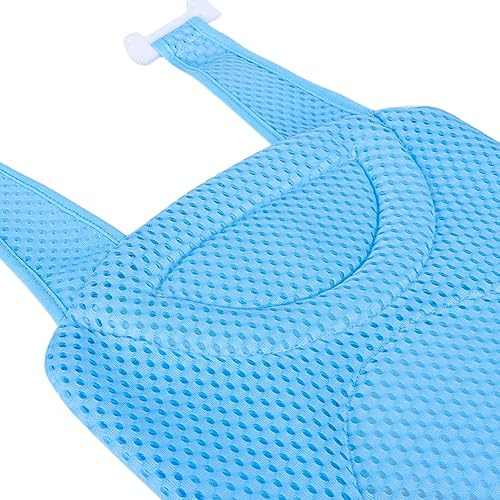 Miniatura 7 de Red de soporte para asiento de baño, cojín flotante para recién nacido, para bañera infantil, malla de ducha, soporte de tubo de baño ajustable, 5