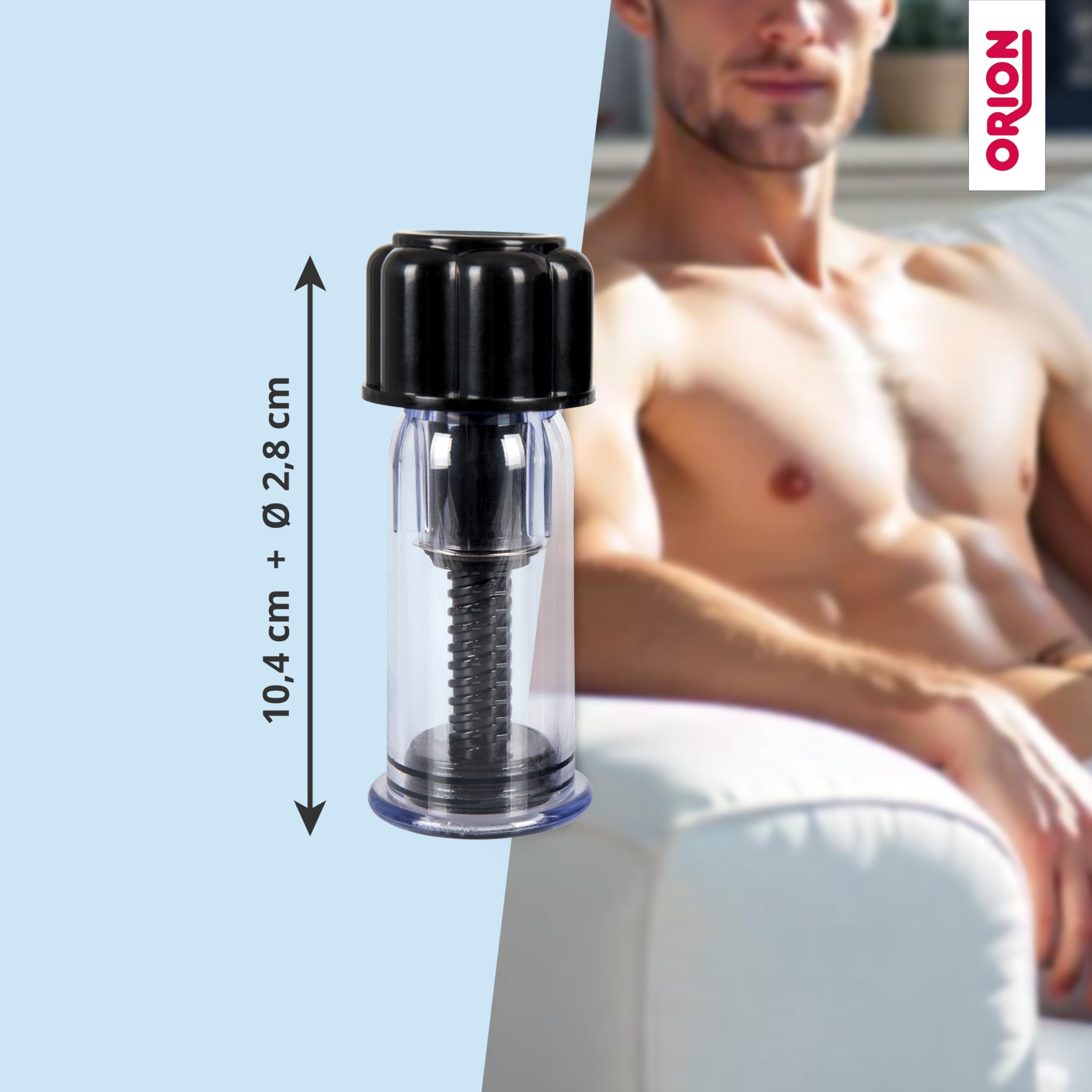 Orion NIPPEL Aspirapolvere – Due capezzoli pompe im Set, capezzoli Aspirapolvere con extra forte assorbimento grazie al Meccanismo, capezzoli pompa per le donne e gli uomini