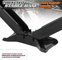 Vista 30 de M-AUTO 2.5 Ton Scissor Jacks Set of 4 for Travel Trailer, 23.5 Inches Maximum Extension Travel Trailer Stabilizer Jacks with Handle, Heavy-Duty Red