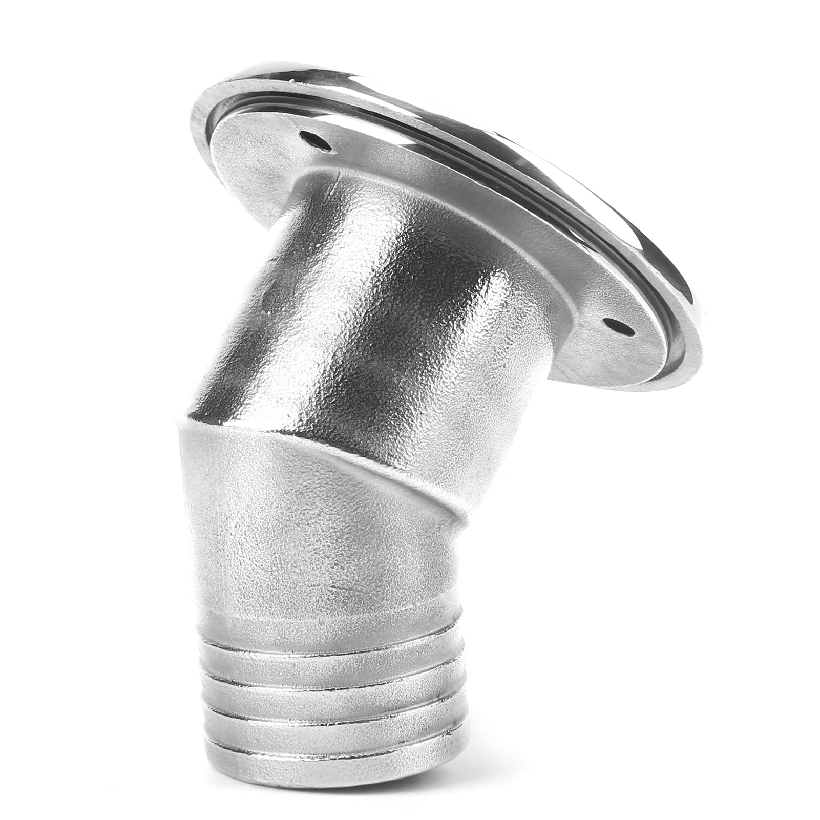 Tappo per Bocchettone di Carico per Barche 38mm, Acciaio | Porta di iniezione del carburante per acqua marina, catena fissa, per motoscafo RV per barca da pesca