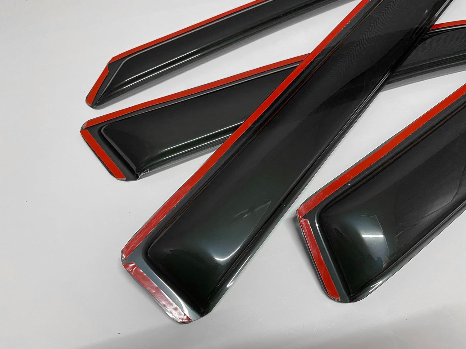 in-Channel Style Smoke Window Sun Rain Visors Vent Guard Deflector Compatible with Jeep Cherokee 2014-2022