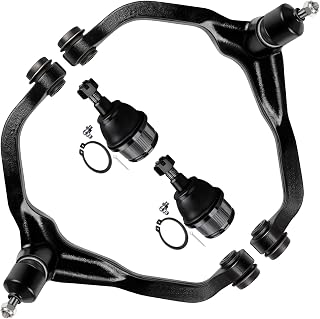 SCITOO 4pcs Front Suspension Kit For Jeep Liberty 2008-2012 For Dodge Nitro 2007-2011 (w/Parts Upper Control Arm and Ball Joint, Lower Ball Joint)