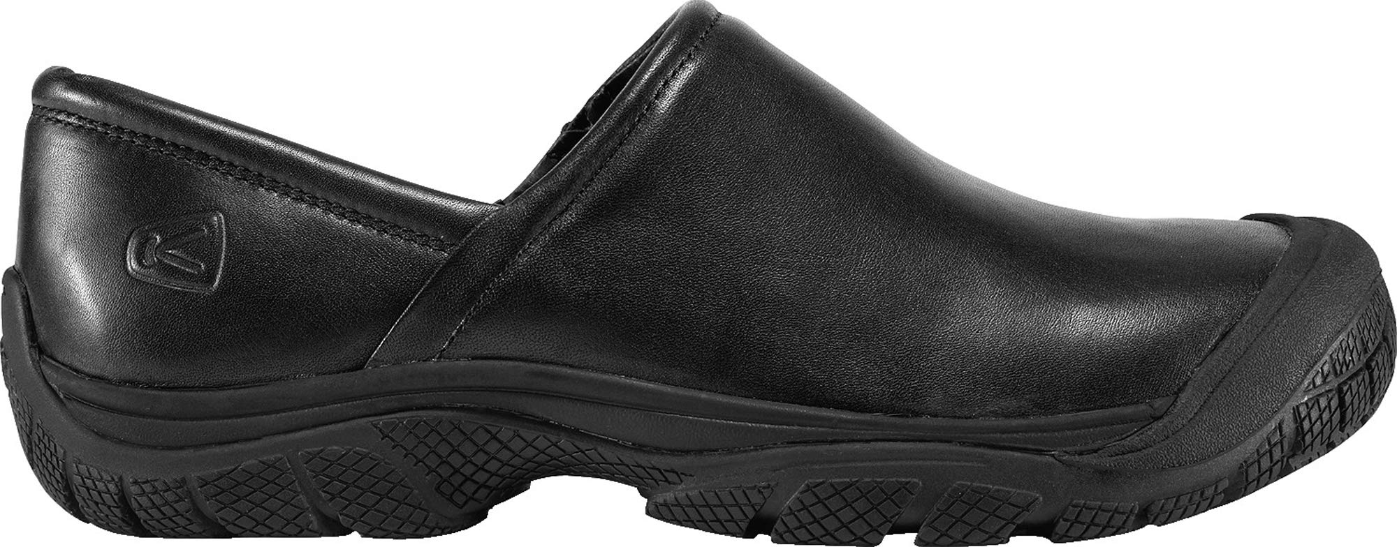KEEN Utility Men's PTC Clog Non Slip Chef Work Shoe,Black/Black,9
