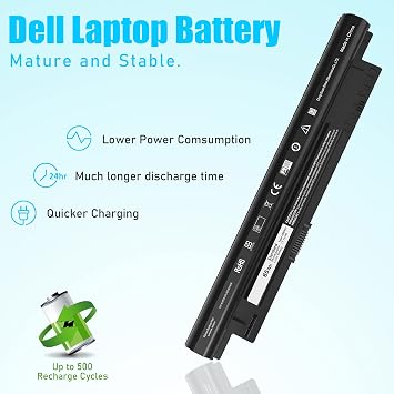 SLE-TECH MR90Y 65Wh Battery for Dell Inspiron 14R 15R 3421 3521 Vostro 2421