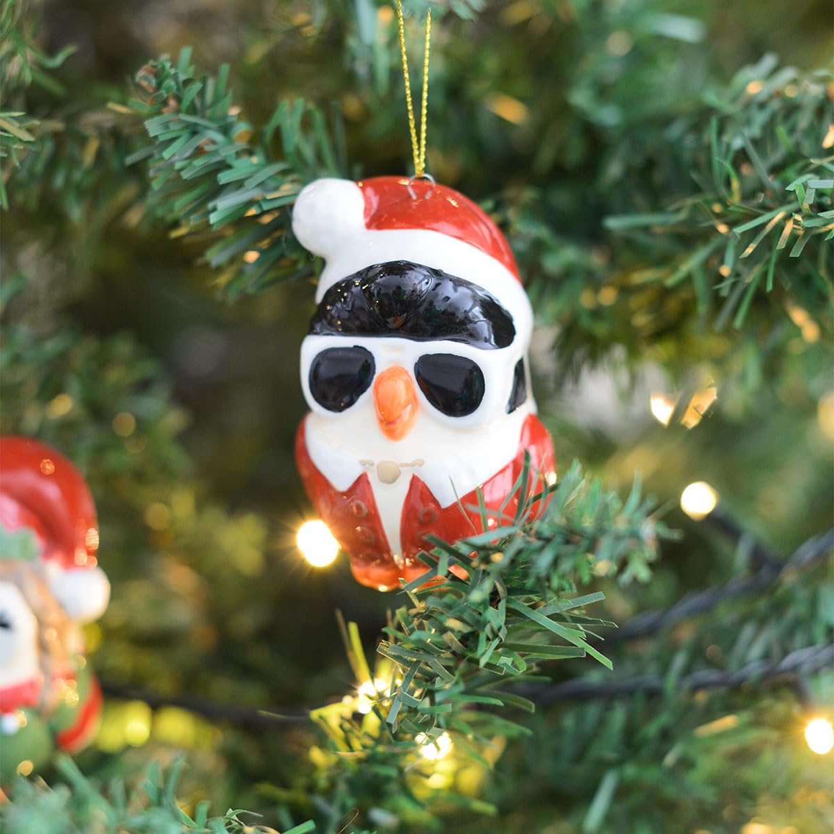 EGAN Rock Xmas Christmas Decoration/Place Card, Multi-coloured, 7 cm - Image 2