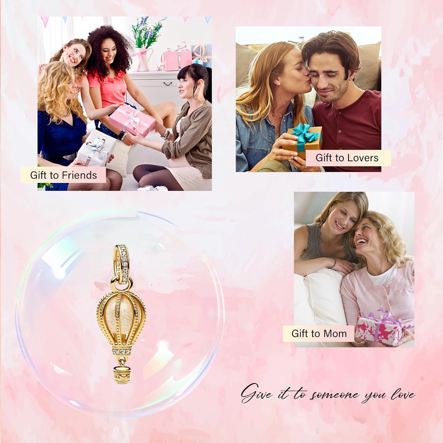 S925 Charms for Pandora Bracelets and Necklaces, Gifts for Women on Birthday, Aniversary, Christmas, Mothers Day, Valentine's Day, Charm for Couples, Family, Friend, Girlfriend, Mom, Sister - Image 4