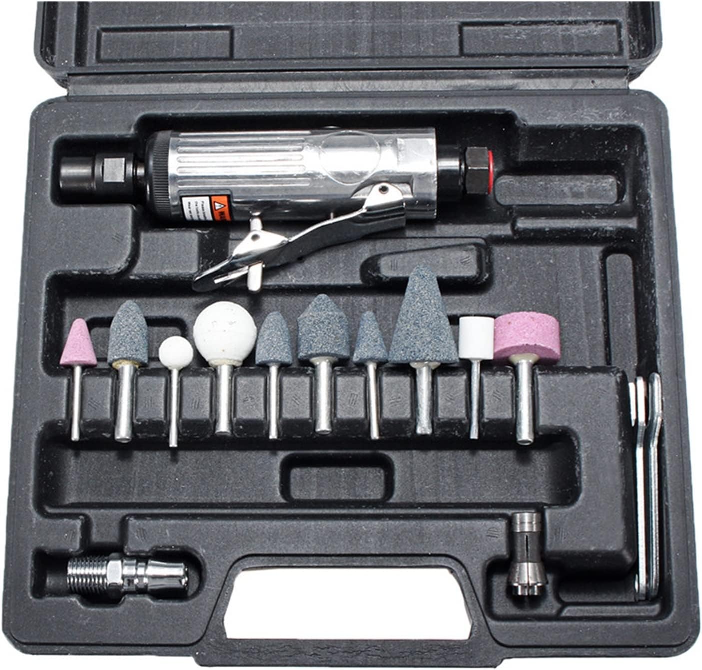 Car polish 14pcs 1/4 Air Grinder Mill Engraving Tools Kits Pneumatic Polishing Machine Air