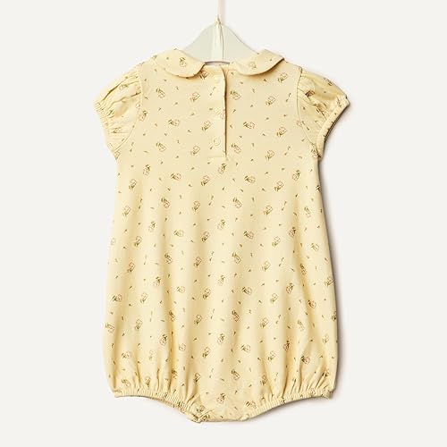 Miniatura 5 de Tienda Essentials x Sofia Grainge Baby Girls' Short Sleeve Peter Pan Collar Romper, Pack of 2