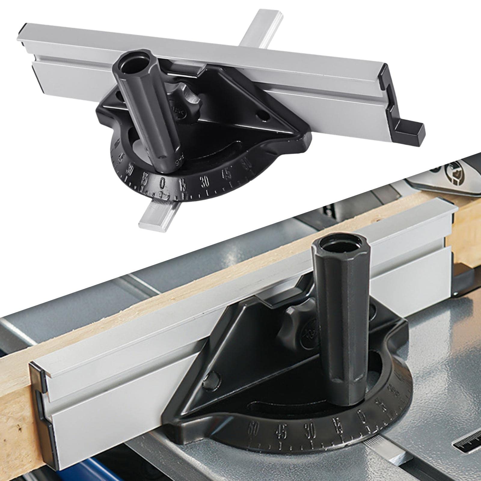 Guide D'onglet, Système de Butée, équerre, Accessoires, Règle, Angle de 60 Degrés, Bricolage