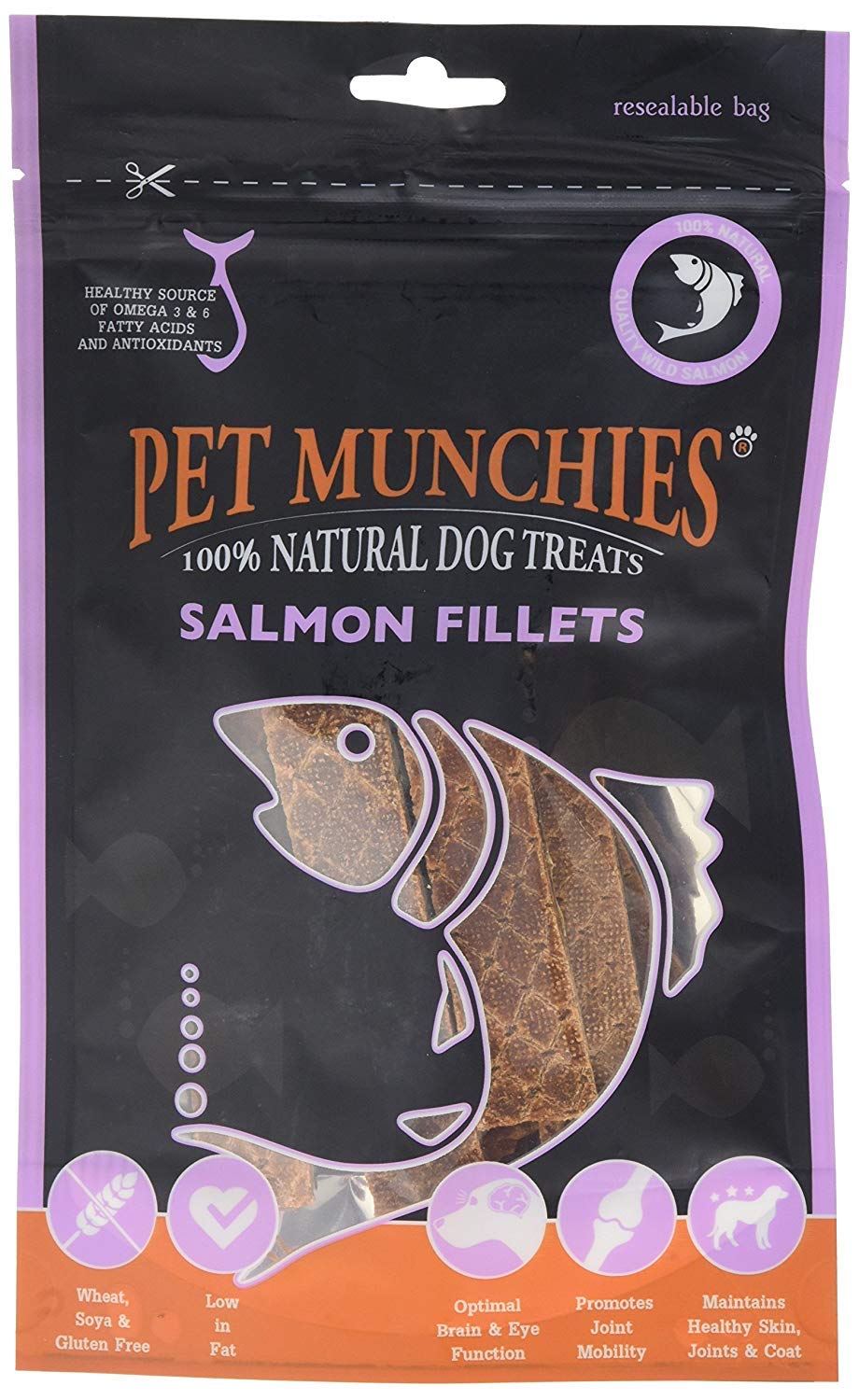 2XSalmon Fillets, 90 g