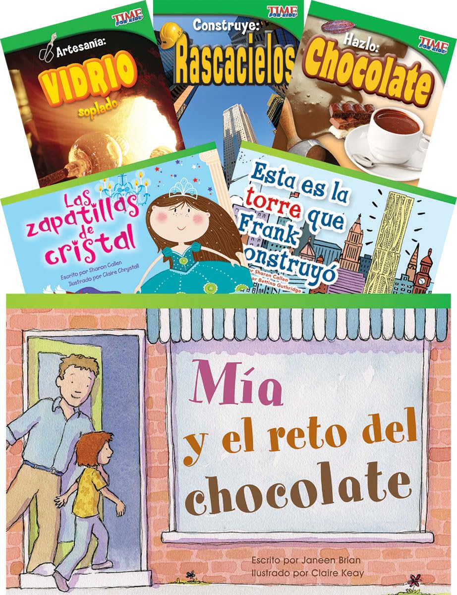 Teacher Created Materials - Classroom Library Collections: Tengo curiosidad sobre (I'm Curious About) - 6 Book Set - Grade 2 - Guided Reading Level K