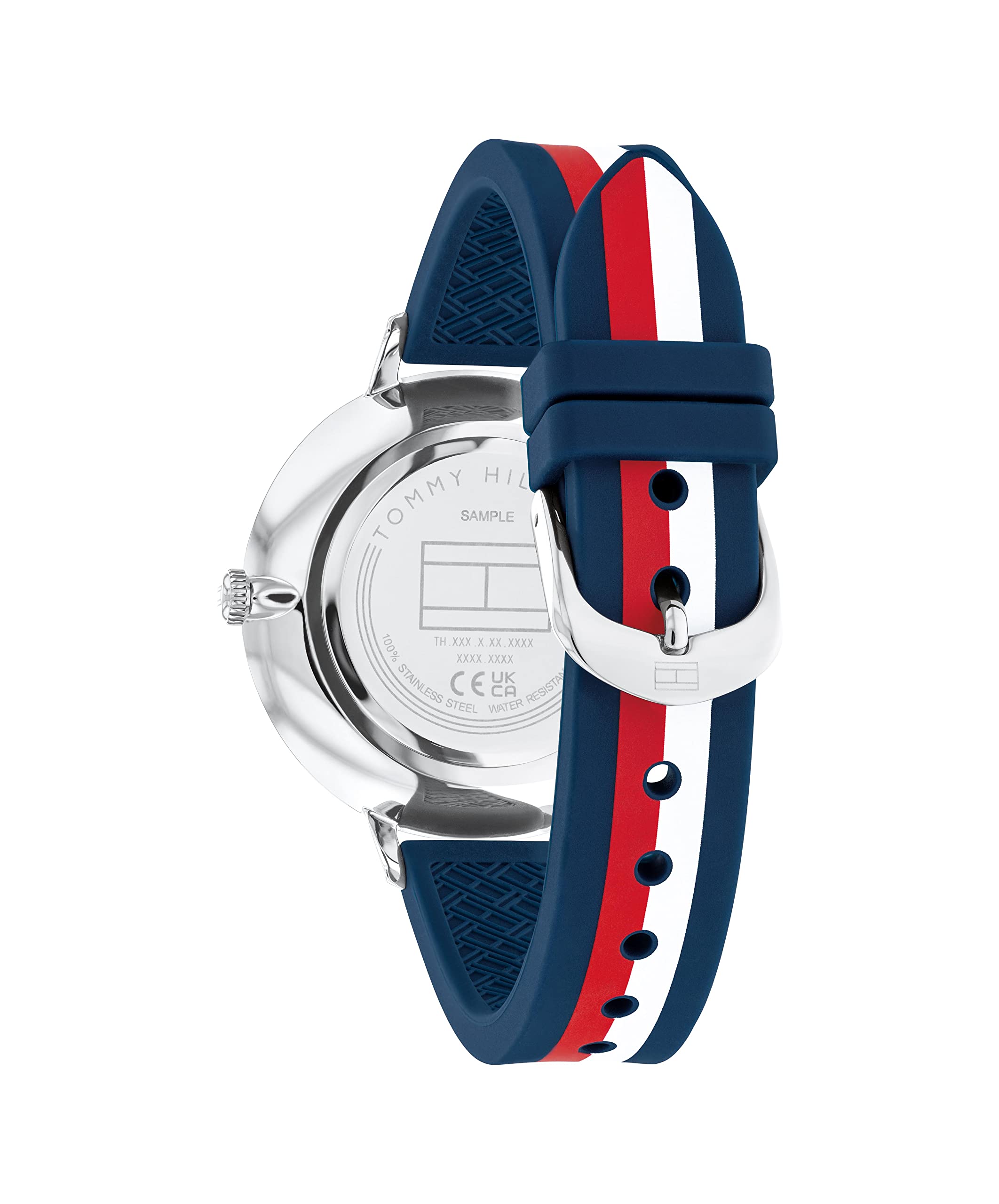Tommy Hilfiger Reloj Analógico para Mujeres de Cuarzo con Correa en Silicona 1782584