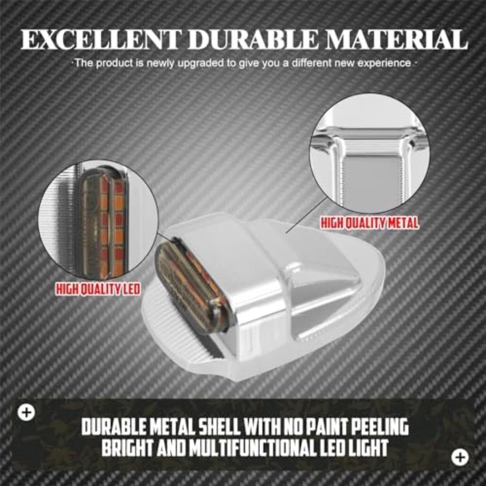 Fanale posteriore con indicatori di direzione, 12 V, per moto: fanale di stop e indicatori di direzione, per SPORTSTER, Nightster 975 (dal 2021 al 2023) Luce di indicatore di (Lights)