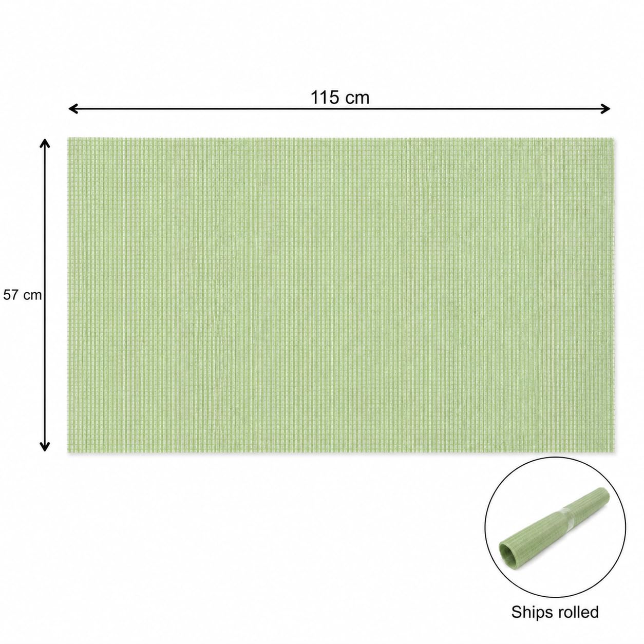 Filtro per aria condizionata originale lavabile, 57 cm x 115 cm (verde), protezione contro batteri, muffa, odori, allergeni, acari della polvere, polline, peli di animali domestici
