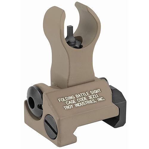 Troy Industries Front Folding HK Style Battle Sight (Flat Dark