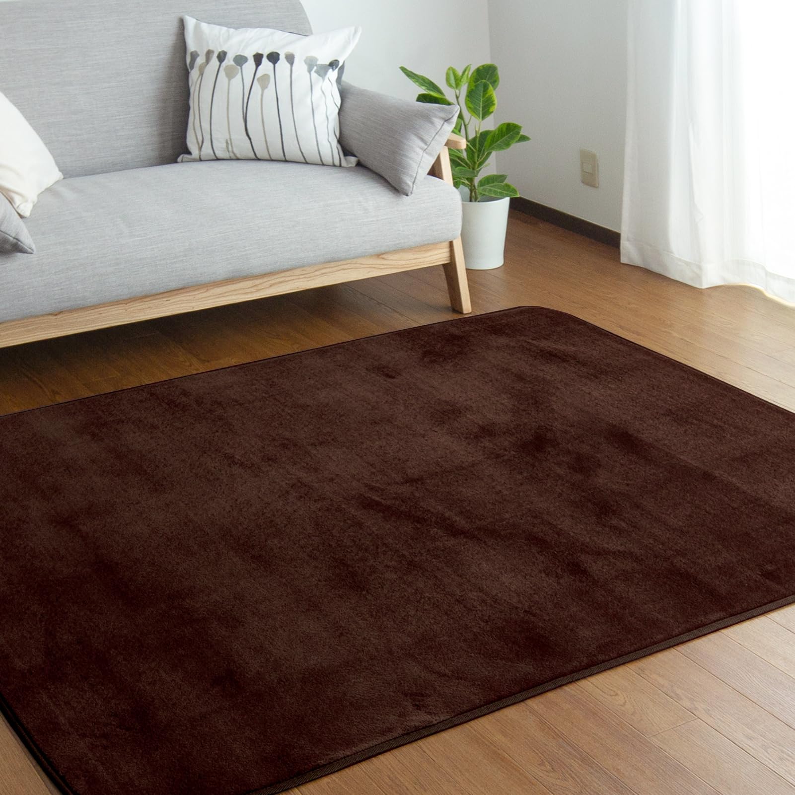 Amazon | カーペット ラグ 絨毯 ラグマット 200×250cm(約3畳) 洗える 