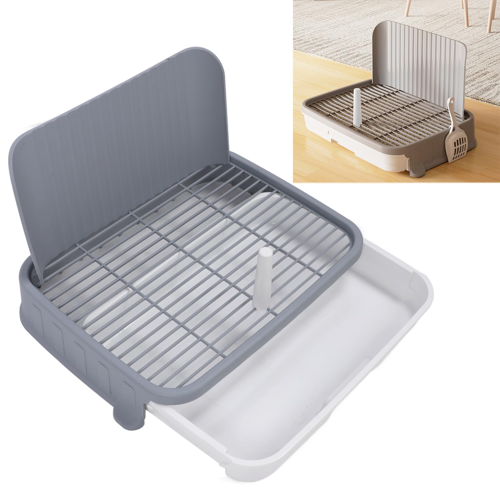 Tapis de Protection pour Chien, Toilette pour Chien Facile à