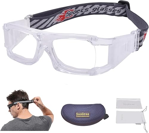 SooGree Basketball Soccer Football Goggles Anti Fog Protective Sports Goggles Glasses for Men Women